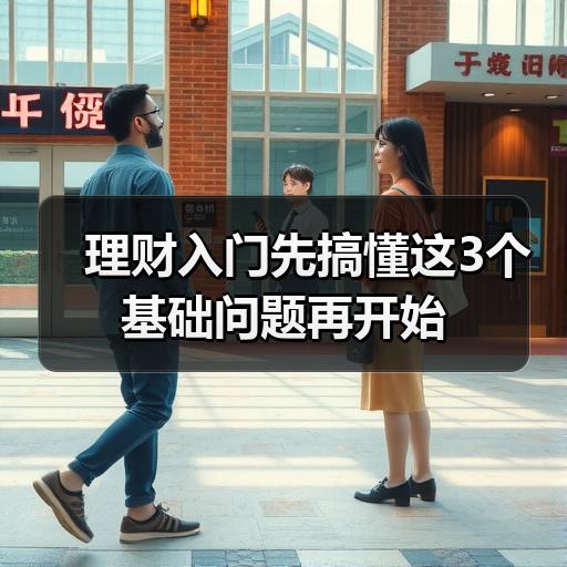 理财入门先搞懂这3个基础问题再开始