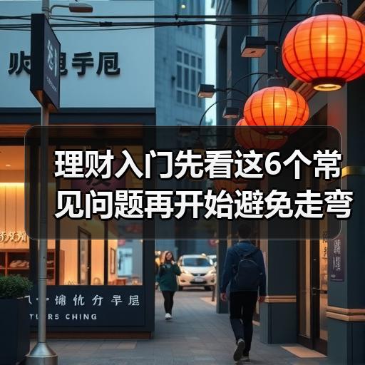 理财入门先看这6个常见问题再开始避免走弯路
