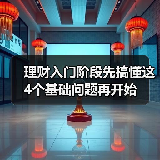 理财入门阶段先搞懂这4个基础问题再开始
