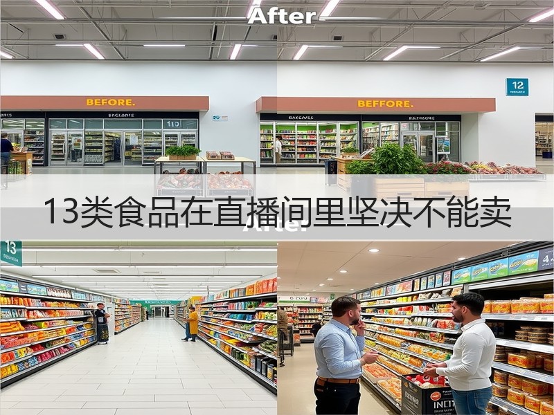13类食品在直播间里坚决不能卖
