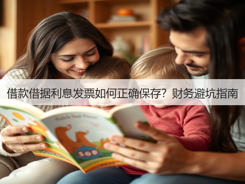 借款借据利息发票如何正确保存？财务避坑指