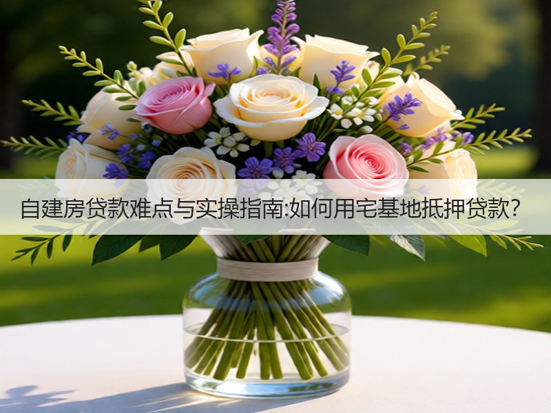 自建房贷款难点与实操指南:如何用宅基地抵