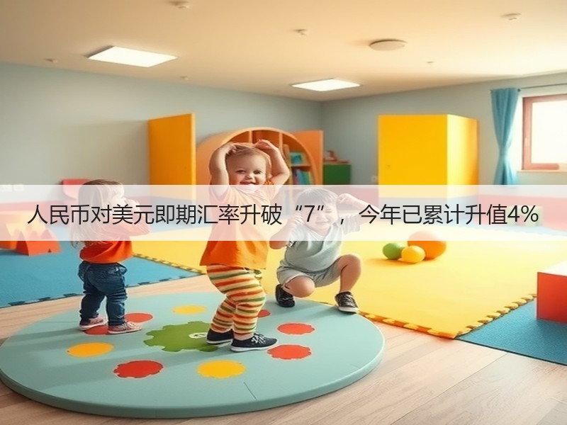 人民币对美元即期汇率升破“7”，今年已累