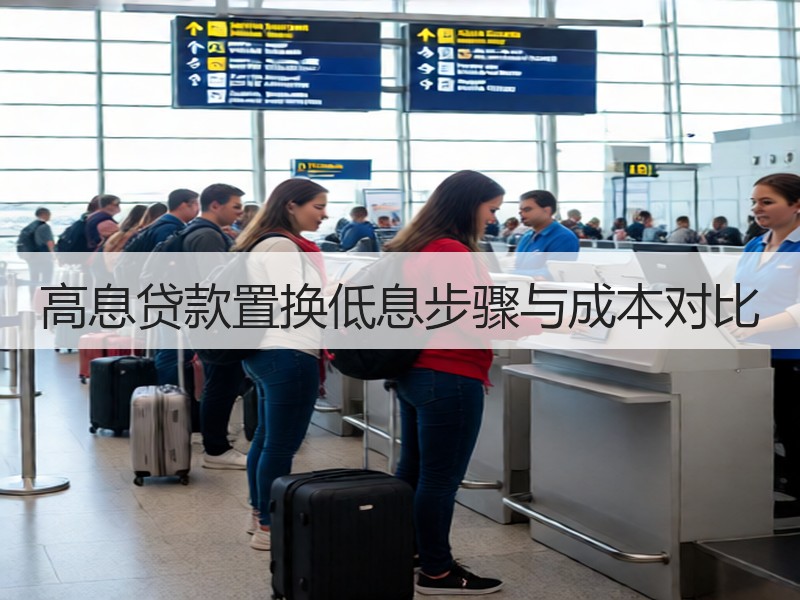 高息贷款置换低息步骤与成本对比