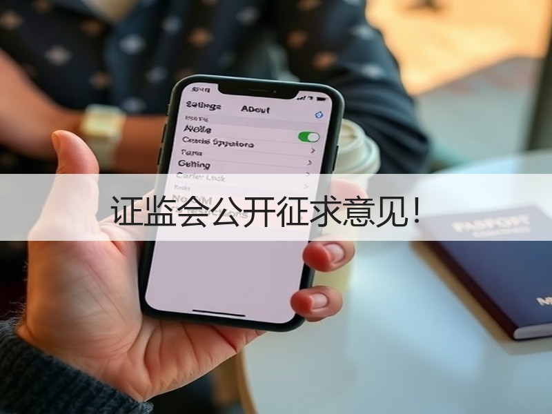 证监会公开征求意见！