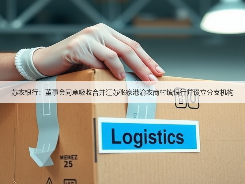 苏农银行：董事会同意吸收合并江苏张家港渝