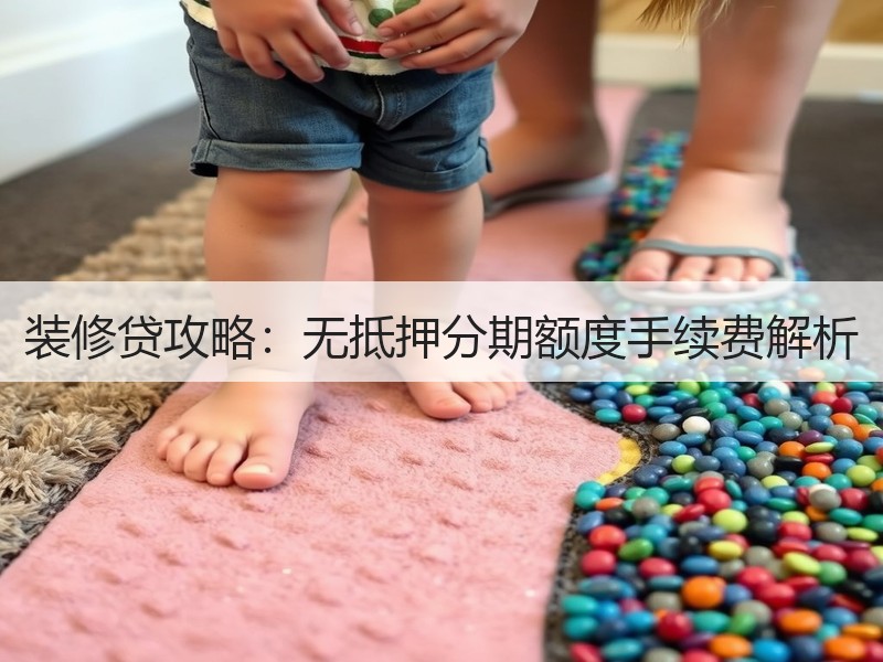 装修贷攻略：无抵押分期额度手续费解析