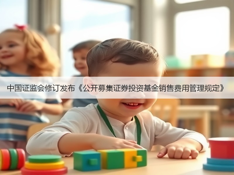 中国证监会修订发布《公开募集证券投资基金