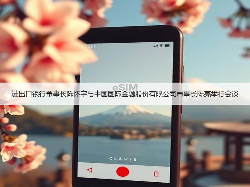 进出口银行董事长陈怀宇与中国国际金融股份