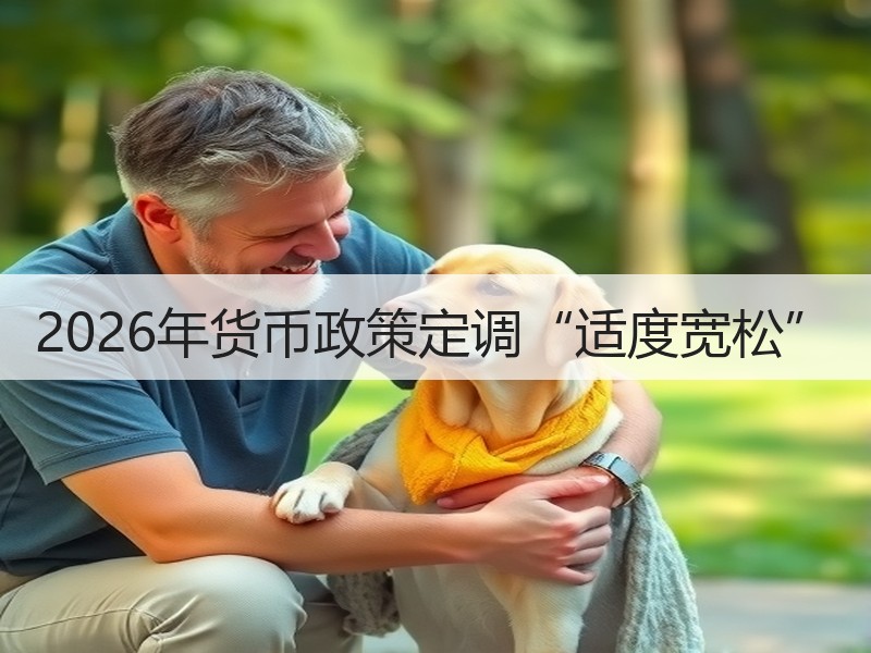 2026年货币政策定调“适度宽松”