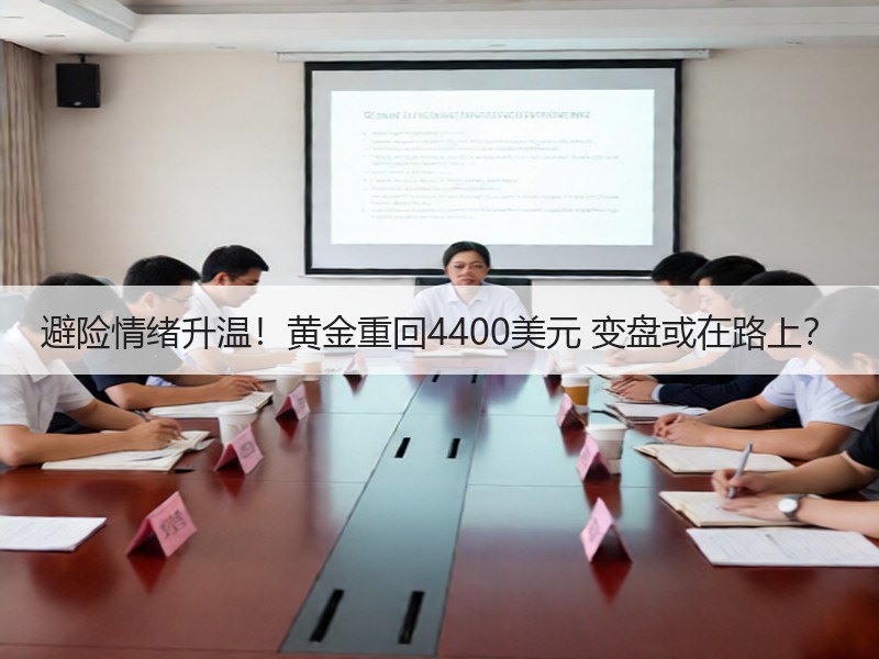 避险情绪升温！黄金重回4400美元 变盘
