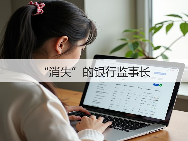 “消失”的银行监事长