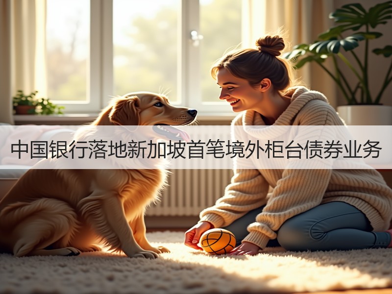 中国银行落地新加坡首笔境外柜台债券业务