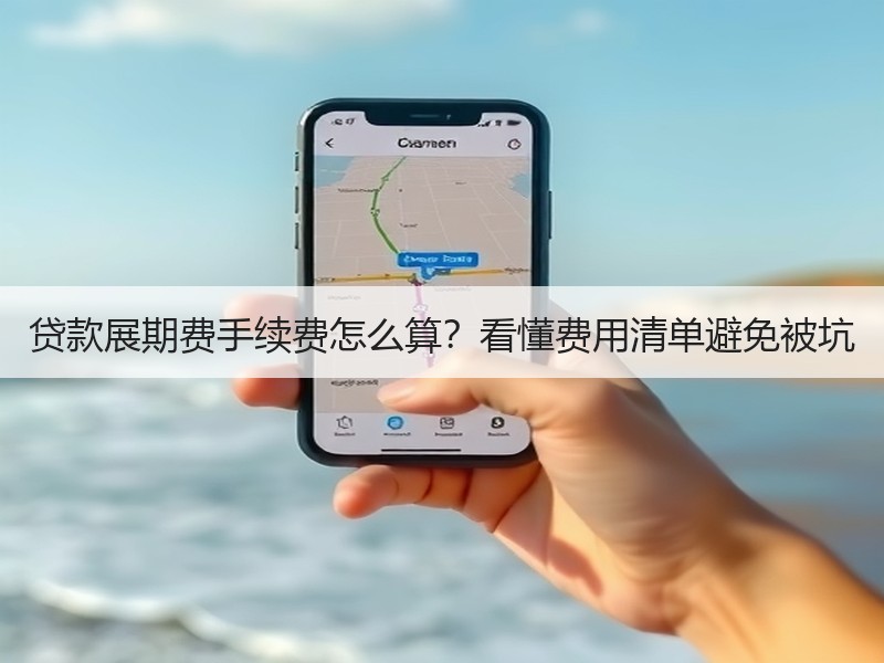 贷款展期费手续费怎么算？看懂费用清单避免