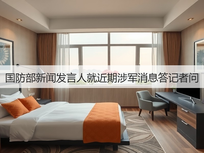 国防部新闻发言人就近期涉军消息答记者问