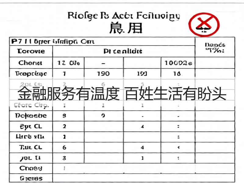 金融服务有温度 百姓生活有盼头