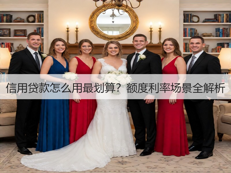 信用贷款怎么用最划算？额度利率场景全解析