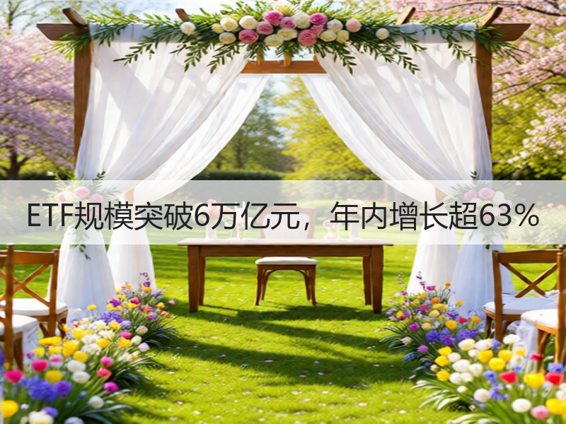 ETF规模突破6万亿元，年内增长超63%