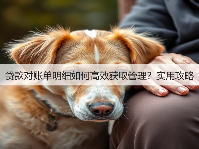 贷款对账单明细如何高效获取管理？实用攻略