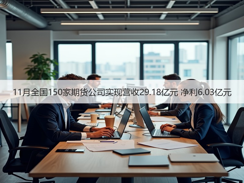 11月全国150家期货公司实现营收29.