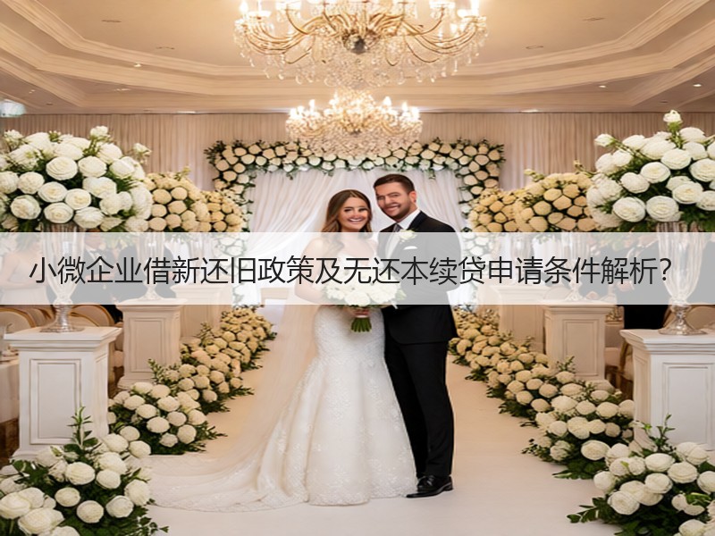 小微企业借新还旧政策及无还本续贷申请条件