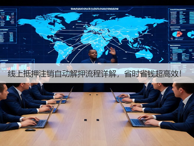 线上抵押注销自动解押流程详解，省时省钱超