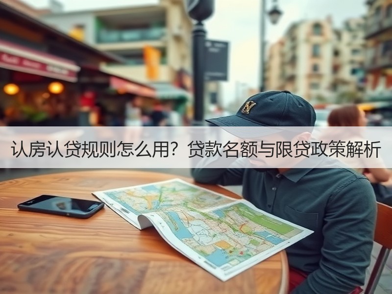 认房认贷规则怎么用？贷款名额与限贷政策解