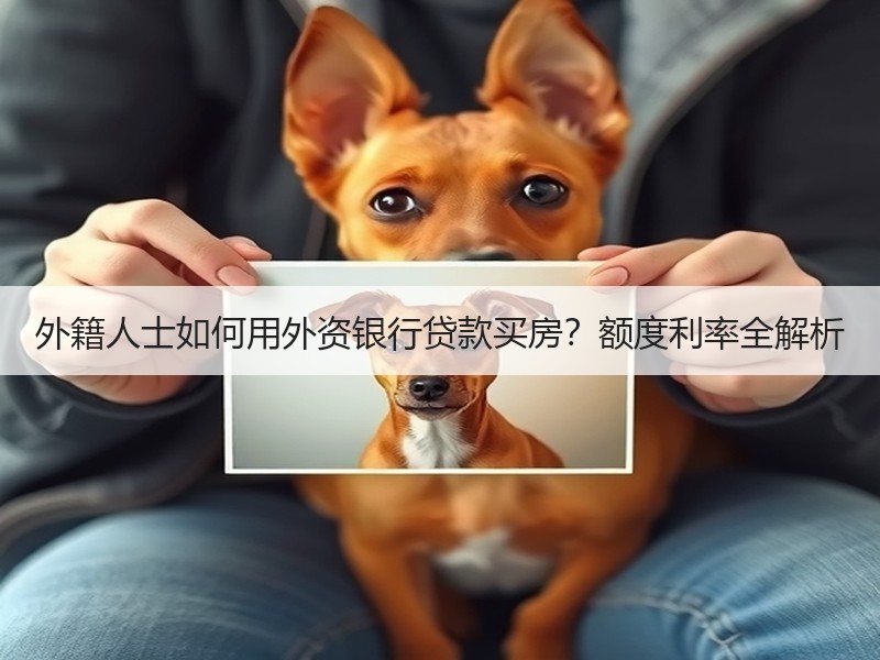 外籍人士如何用外资银行贷款买房？额度利率