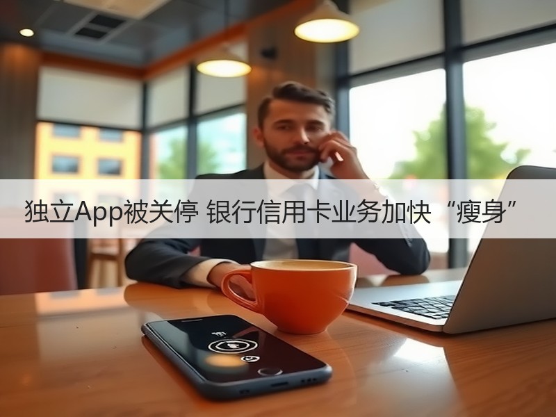 独立App被关停 银行信用卡业务加快“瘦