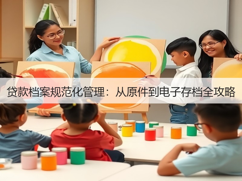 贷款档案规范化管理：从原件到电子存档全攻