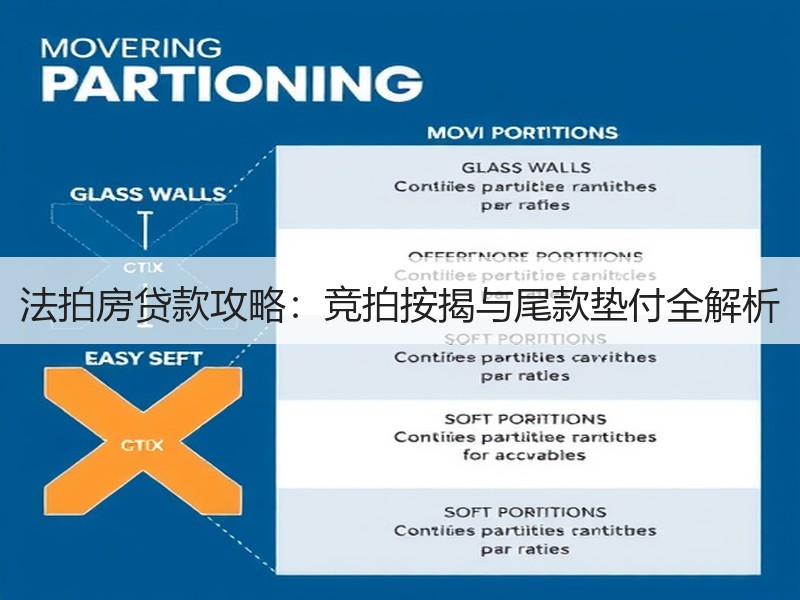 法拍房贷款攻略：竞拍按揭与尾款垫付全解析