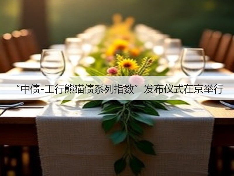 “中债-工行熊猫债系列指数”发布仪式在京