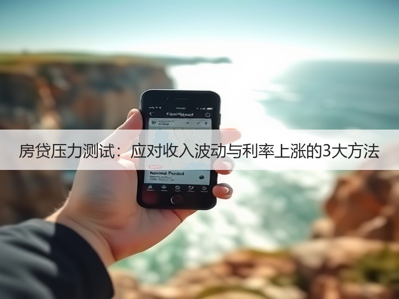 房贷压力测试：应对收入波动与利率上涨的3