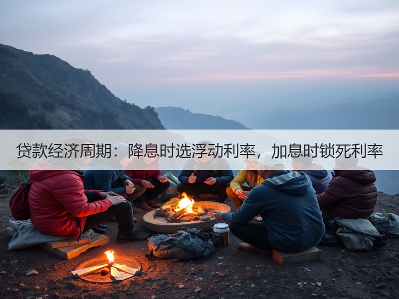 贷款经济周期：降息时选浮动利率，加息时锁