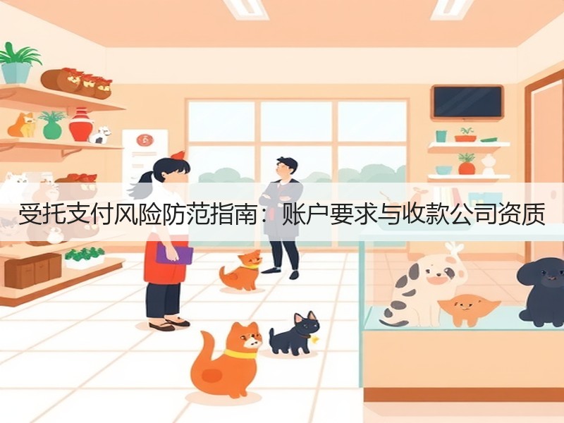 受托支付风险防范指南：账户要求与收款公司