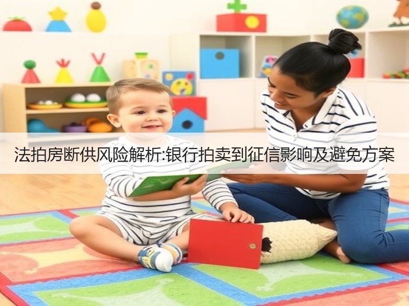 法拍房断供风险解析:银行拍卖到征信影响及