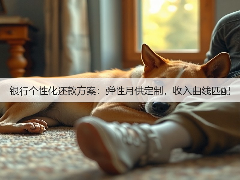 银行个性化还款方案：弹性月供定制，收入曲