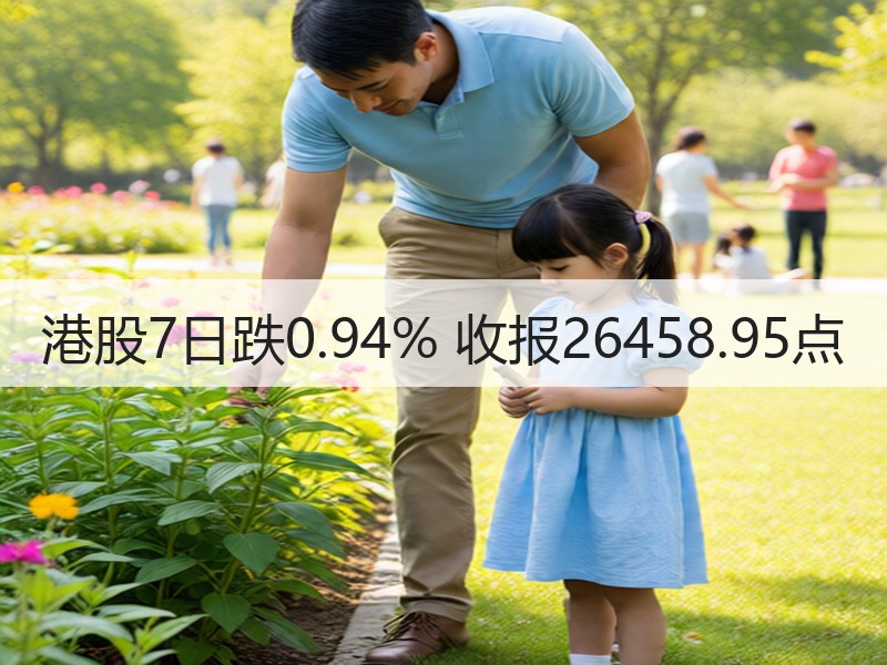 港股7日跌0.94% 收报26458.9