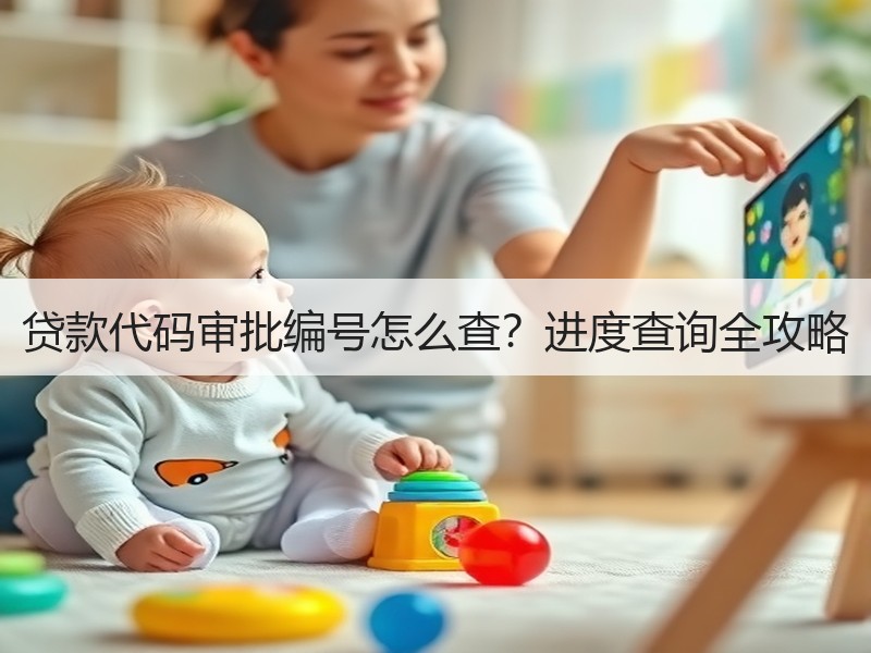 贷款代码审批编号怎么查？进度查询全攻略