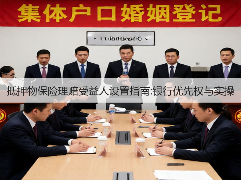 抵押物保险理赔受益人设置指南:银行优先权
