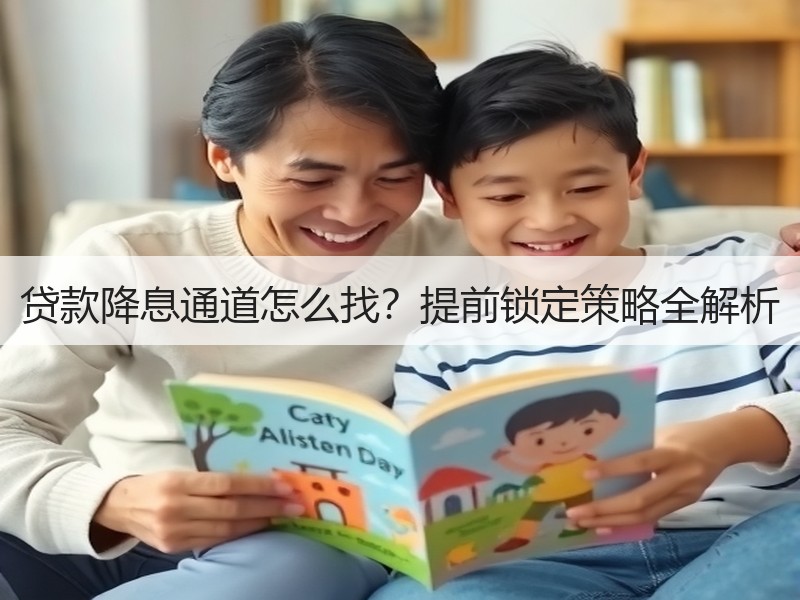 贷款降息通道怎么找？提前锁定策略全解析