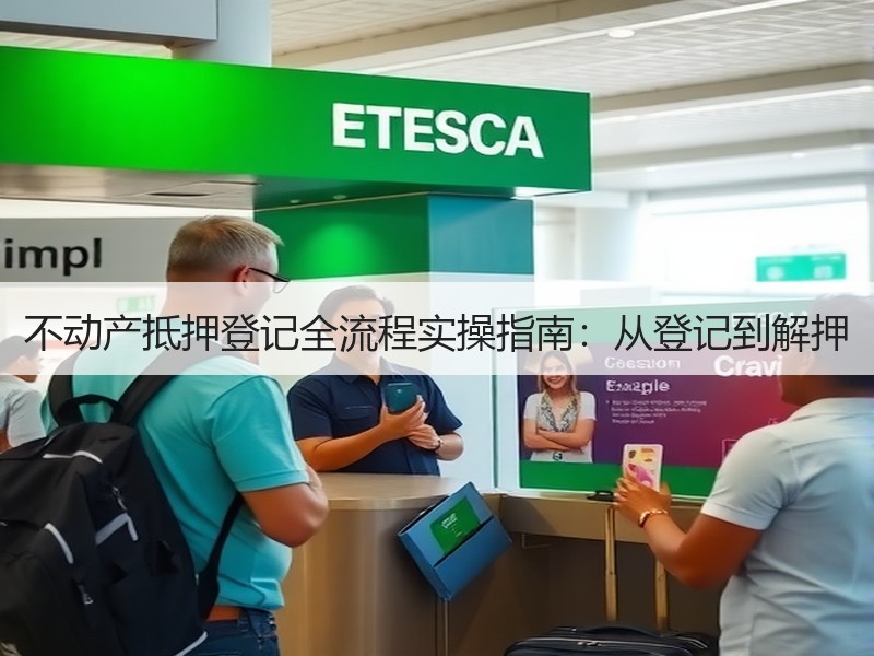 不动产抵押登记全流程实操指南：从登记到解