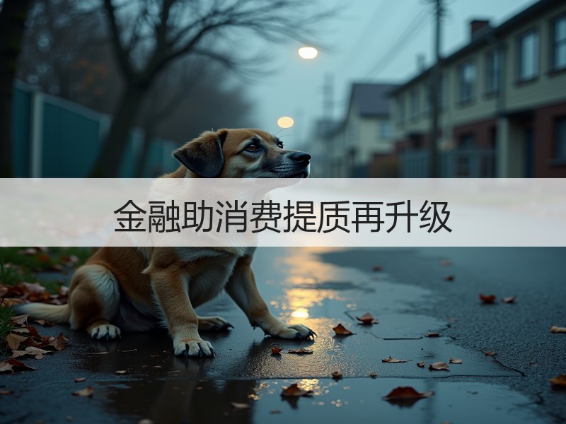 金融助消费提质再升级