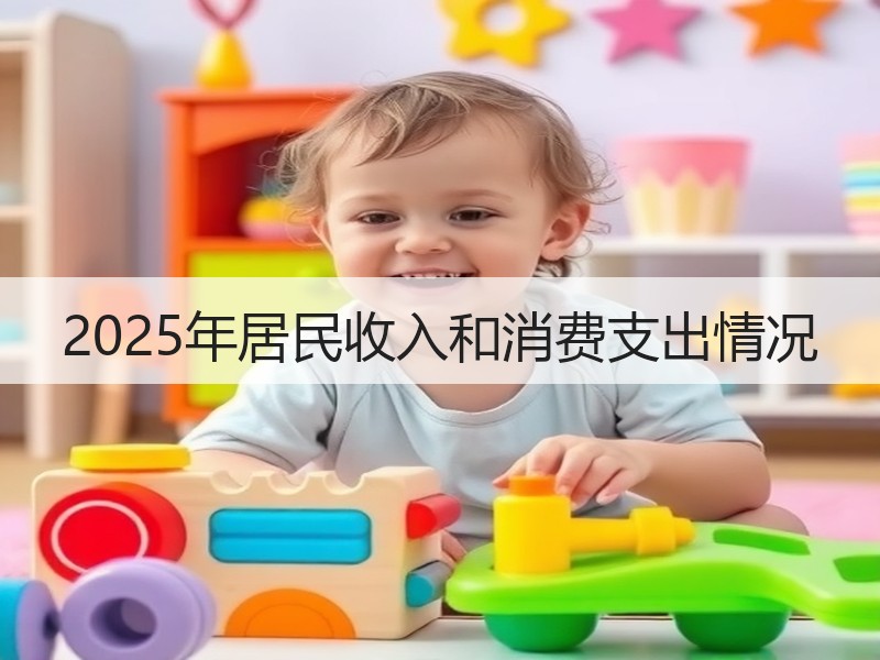 2025年居民收入和消费支出情况