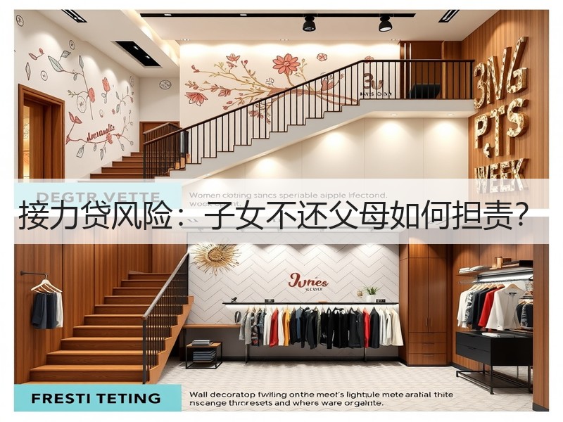 接力贷风险：子女不还父母如何担责？