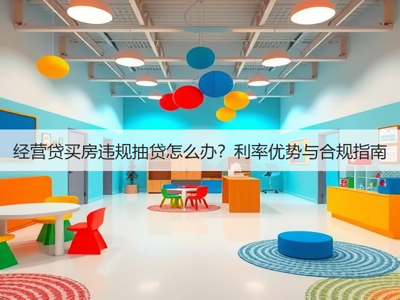经营贷买房违规抽贷怎么办？利率优势与合规