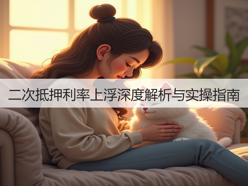 二次抵押利率上浮深度解析与实操指南