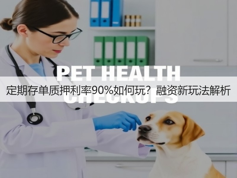 定期存单质押利率90%如何玩？融资新玩法