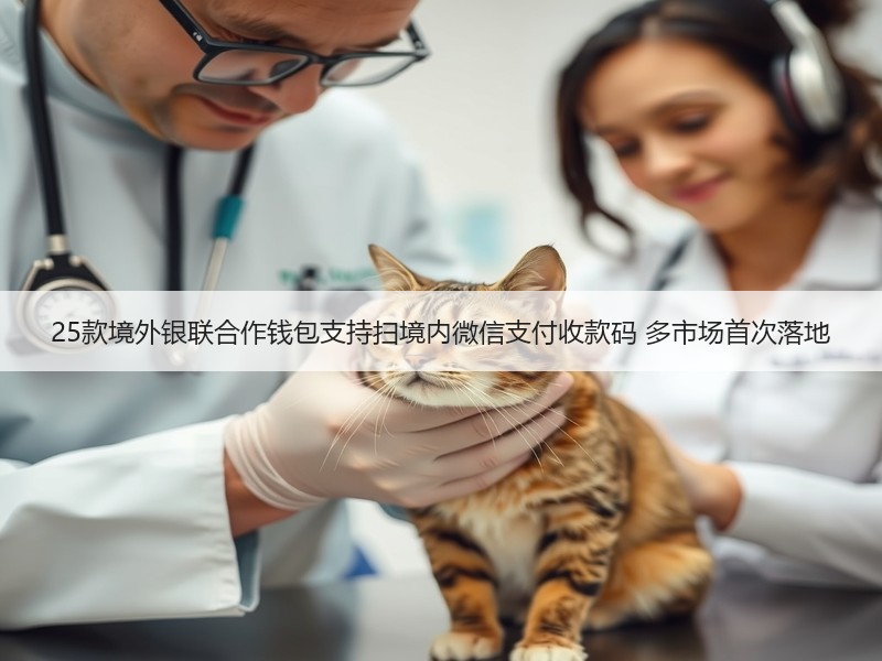 25款境外银联合作钱包支持扫境内微信支付