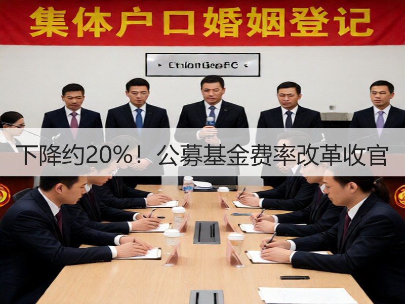 下降约20%！公募基金费率改革收官